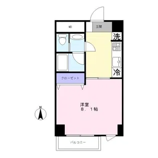 アリエッタ大岡山【2階】の間取り