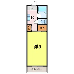 パレスハート C棟【2階】の間取り