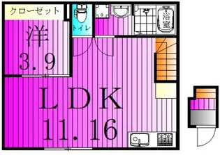 リミニ【2階】の間取り