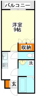 ロイヤルヒルズII【2階】の間取り