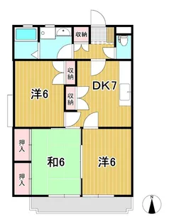 コーポ三協I【3階】の間取り