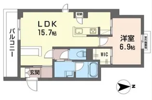 サンワハウス【2階】の間取り
