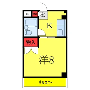 東京都板橋区南常盤台1【マンション】の間取り