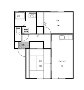 コンフォールみよし【2階】の間取り