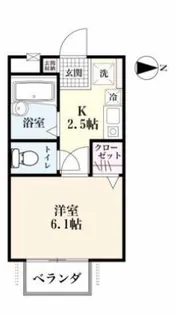 リッツハウス本庄【1階】の間取り