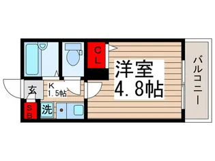 グレイシア北千住【3階】の間取り