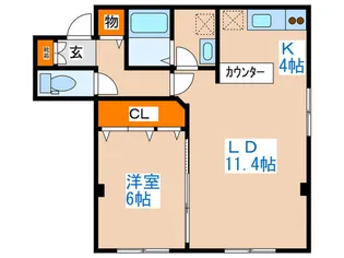 MYハイツ【2階】の間取り