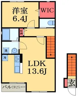 メゾンウェルストーンI【2階】の間取り