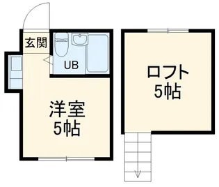 ネオステーションプラザ白楽【2階】の間取り
