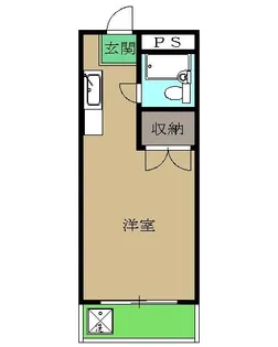 ニューめぞん八王子【1階】の間取り