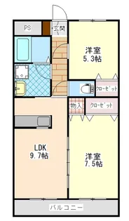 ZEROビル【3階】の間取り