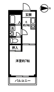 エステートイマイ【1階】の間取り