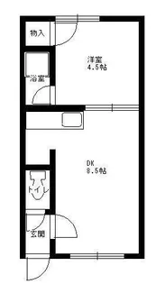 エスポワール22【1階】の間取り