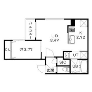 ウェルズビレッジ【3階】の間取り