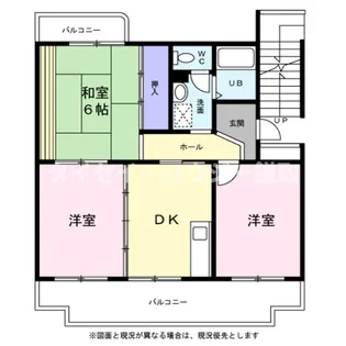 シャトレーシラハタ【1階】の間取り