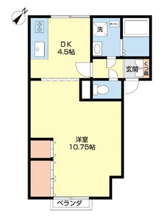 サロネット【2階】の間取り