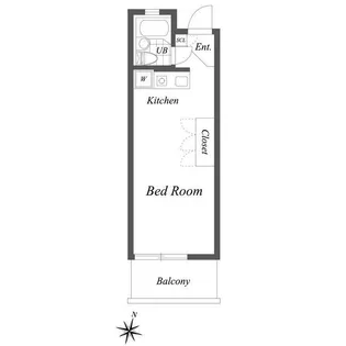 DELCCS鷺ノ宮【3階】の間取り