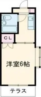 ハイタウン明大前【1階】の間取り