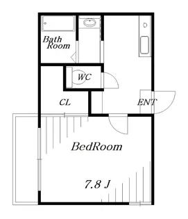 エルメゾン稲丘【2階】の間取り