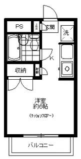 レイモンドハウス【1階】の間取り