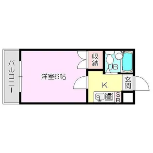 マンションセレーネ【10階】の間取り