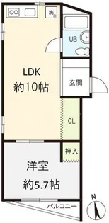 Tubaki Corpo【3階】の間取り