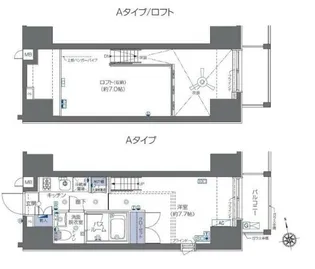 ZOOM六本木【2階】の間取り