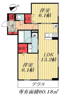 千葉県船橋市海神町南1【アパート】の間取り