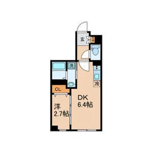 東京都大田区大森北6【マンション】の間取り