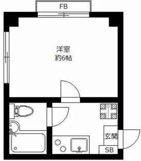グリスゴット【2階】の間取り