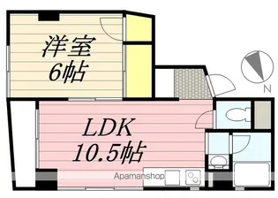 エヴァーグリーン本千葉【2階】の間取り