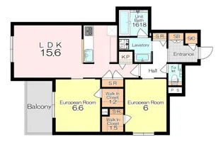 Shamaison Kirsche【2階】の間取り