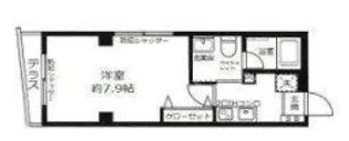 アセット瑞江【1階】の間取り