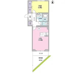 Casa Lupinus【1階】の間取り