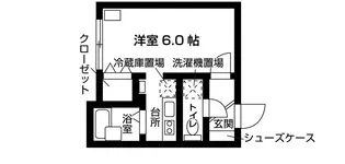 東京都武蔵野市境5【マンション】の間取り