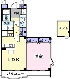 LOTUS南浜【3階】の間取り