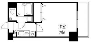 アークフラッツ品川【2階】の間取り