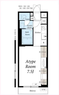 リブリ・FEEL-M湘南VII【2階】の間取り