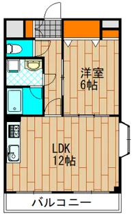 武蔵小杉TSマンション【4階】の間取り