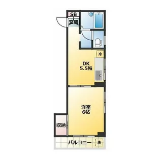 東京都北区滝野川7【マンション】の間取り
