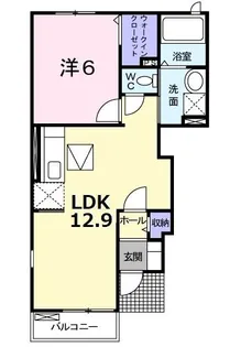フォルシュ・カッツェ【1階】の間取り