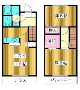 東京都板橋区若木3【一戸建】の間取り