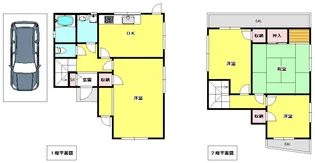 兵庫県神戸市北区鈴蘭台北町7【一戸建】の間取り