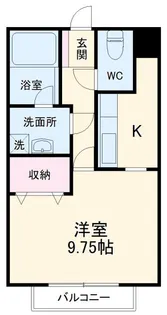 ジュネスコート【2階】の間取り