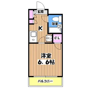 藤和シティコープ【4階】の間取り