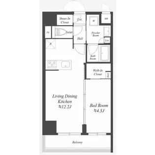 東京都台東区千束3【マンション】の間取り