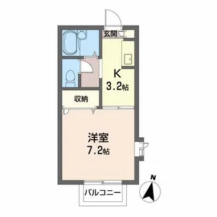 アーバンハイツマツキ【2階】の間取り