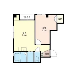 スギタハウス【3階】の間取り