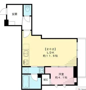 プラサート22【2階】の間取り