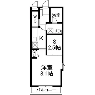VIVACE VI【1階】の間取り